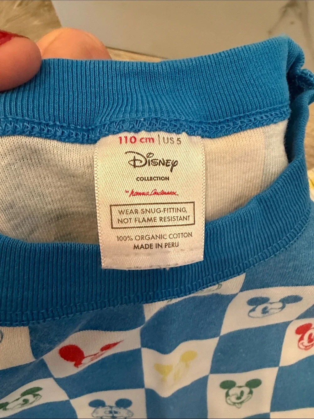 Hanna Andersson x Disney Mickey Mouse pajama set